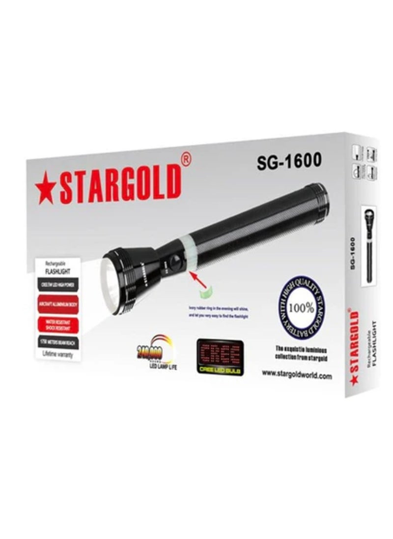 Stargold - Rechargeable High-Power Flashlight with CREE LED and 8000mAh Battery - Image 1