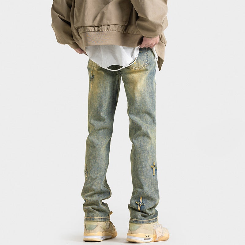 Unisex Casual Daily Denim Jeans - Image 5