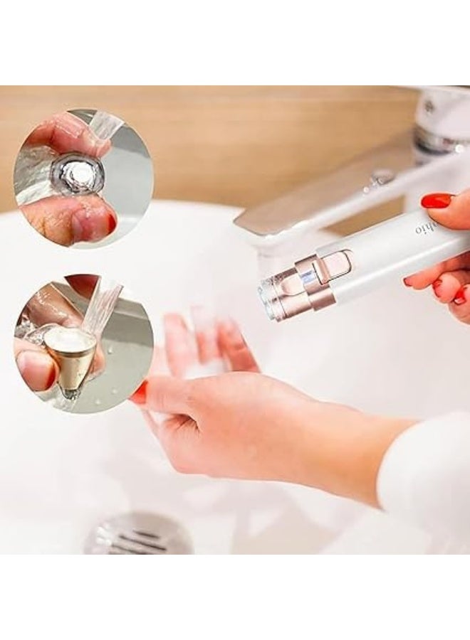 بلوليس مزيل شعر الوجه للنساء، جهاز إزالة شعر الحواجب والوجه 2 في 1 - Image 2