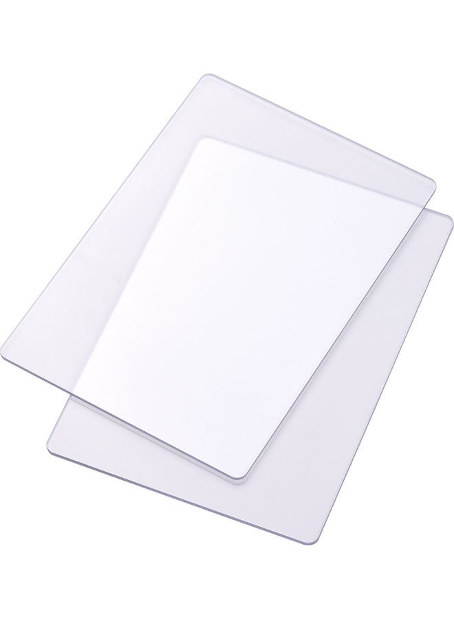 NIBEMINENT 2-Piece PC Cutting Pad Clear - Image 1