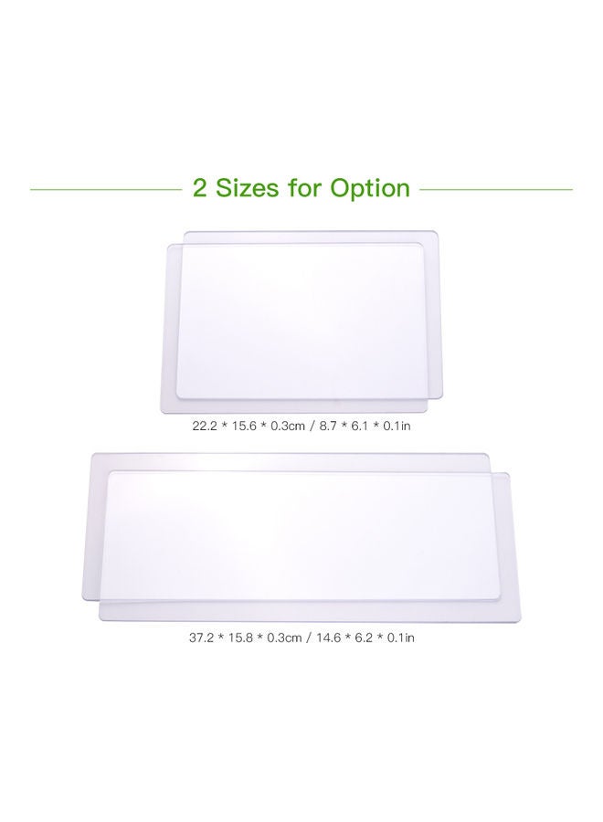NIBEMINENT 2-Piece PC Cutting Pad Clear - Image 3