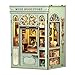 CUTEBEE Book Nook Kit DIY Miniature House Dollhouse Kit for Adults and Teens Booknook Tiny House Bookshelf Decor 3D Wooden Puzzle Gifts for Family Friends Muse Bookstore - Image 2