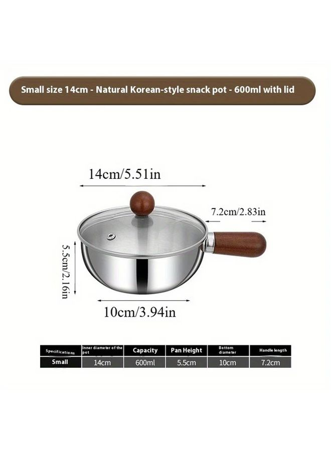 Mini Saucepan 6 3in Induction Compatible Non Stick For Soups Pasta Sauces - Image 4