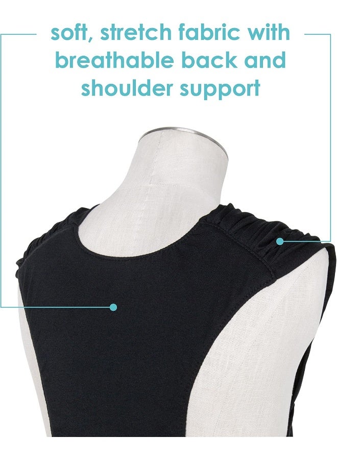 JJ Cole Agility Flex Stretch Baby Carrier â€“ Infant Carrier to Toddler Carrier â€“ 1 Size fits Most Parents â€“ Women 6-20 and Men XS-2X - Image 5