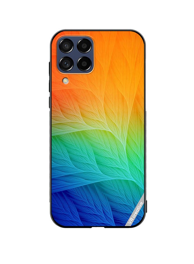 VR CREATIVE Protective Case Cover For Samsung Galaxy M33 Cute Layers Design Multicolour - Image 1