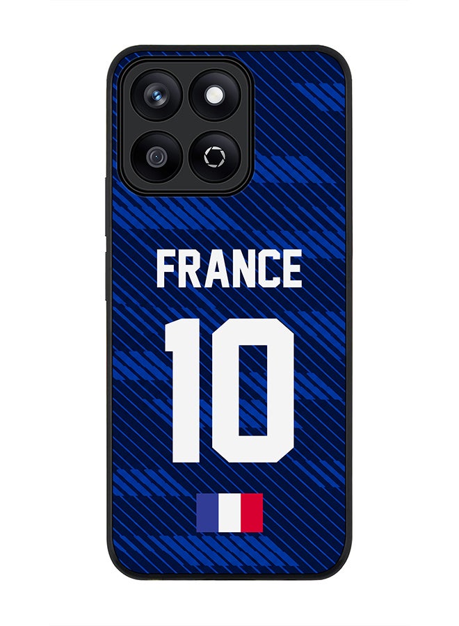 Stylizedd For Honor X7c 4G Case,Slim fit Camera Protection, Shockproof Thin Phone cover  - Football Team France World Cup 2026 - Image 1