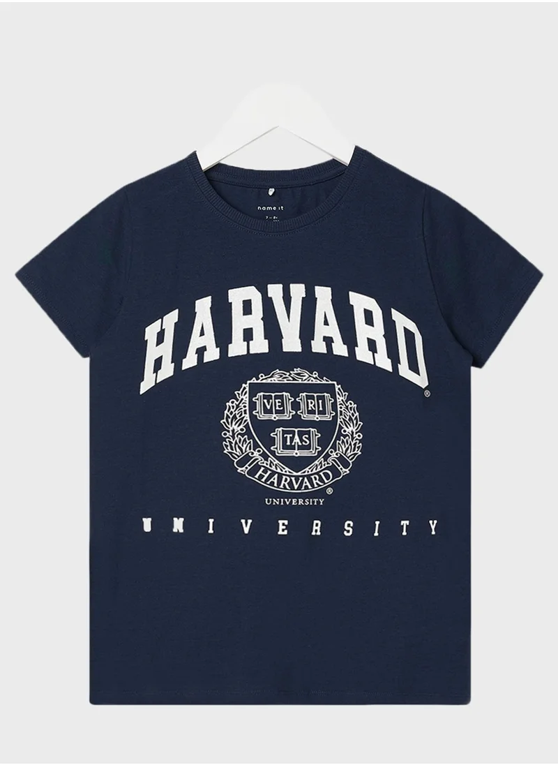 NAME IT Kids Harvard T-Shirt