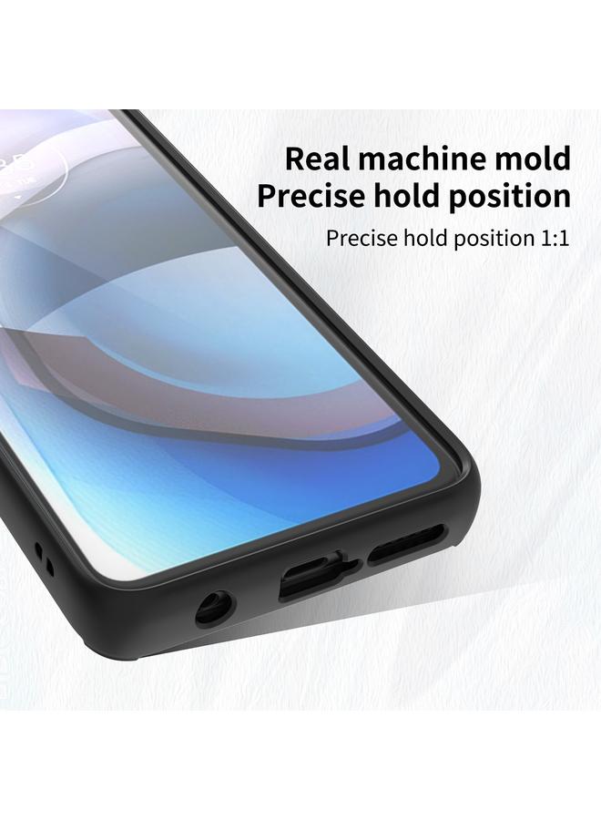 erorex Case For Motorola One 5G Ace Q Shadow 1 Series TPU + PC Phone Case with Ring - Image 5