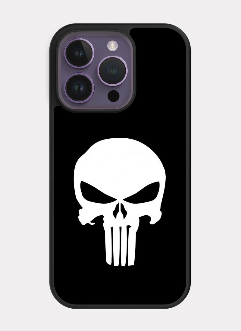 بكسلات كفر ايفون 14 برو المعاقب ابيض - Image 1