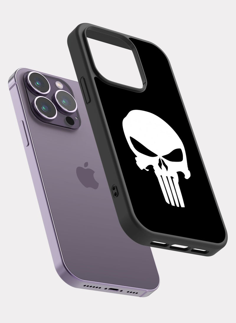 بكسلات كفر ايفون 14 برو المعاقب ابيض - Image 2