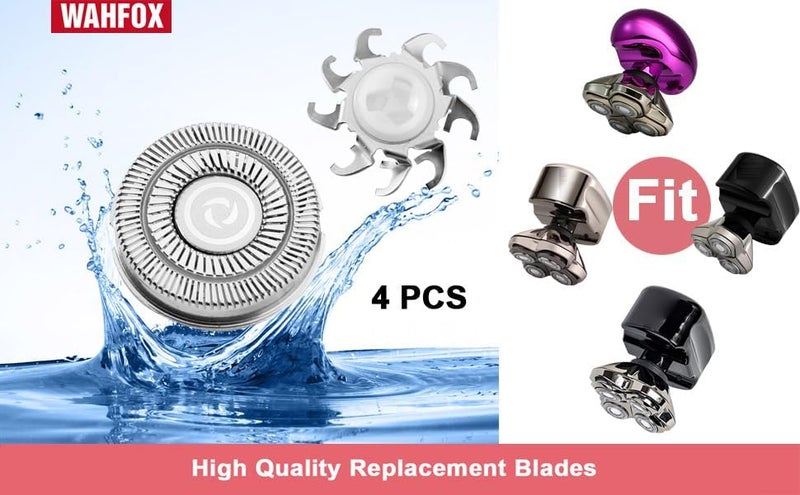 واهفوكس شفرات استبدال لماكينة الحلاقة من نوع Pitbull Skull Shaver، مناسبة لطرازات Carver Pitbull Gold PRO/Platinum PRO/Silver PRO… - Image 5