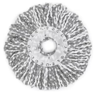 Hill Clean 360 Spin Mop Stick Stainless Steel for Elite Floor Cleaning with 2 Microfiber Color - Image 2