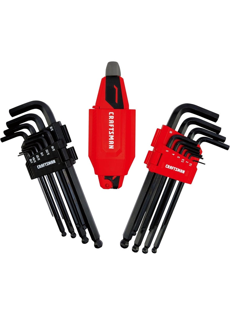 CRAFTSMAN CRAFTSMAN Universal LtoT Allen Wrench Hex Key Set 20 Piece CMHT26028  - Image 5