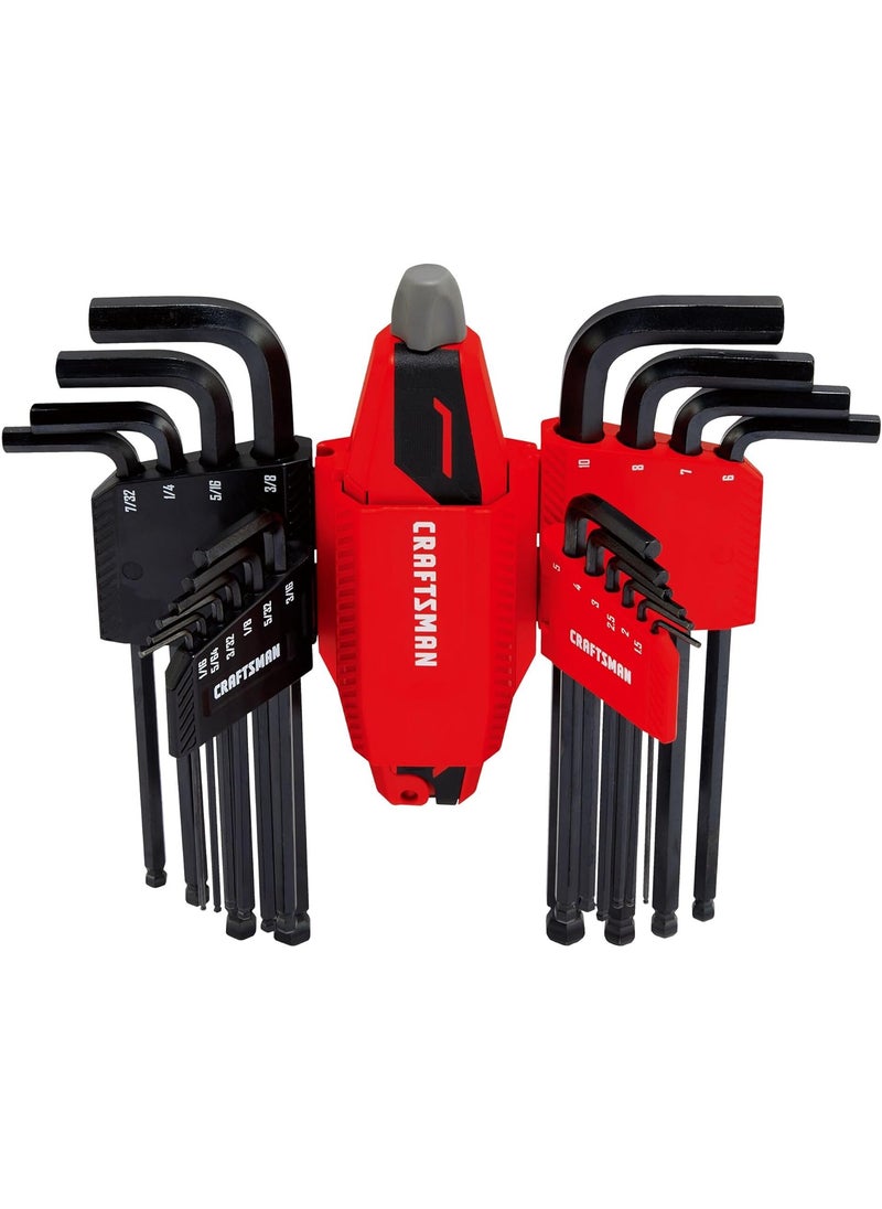 CRAFTSMAN CRAFTSMAN Universal LtoT Allen Wrench Hex Key Set 20 Piece CMHT26028  - Image 4
