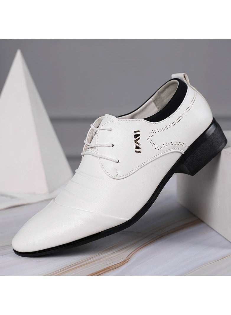 KUYING New Men's Business Leather Shoes  - Image 4