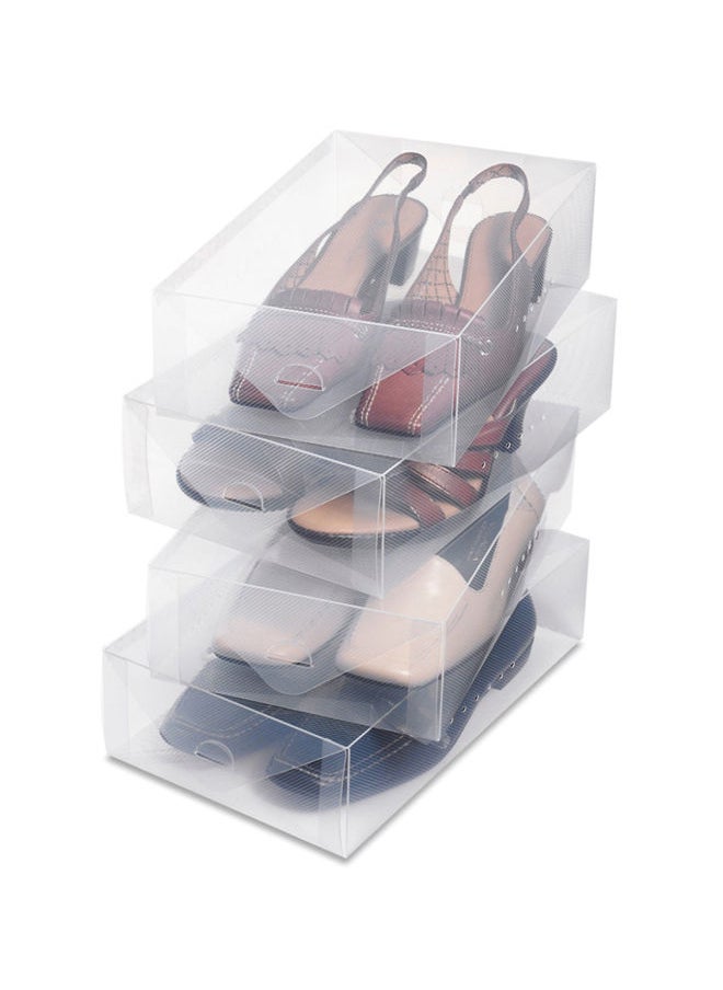 Whitmor Clear Women's Shoe Boxes :  Shoe organizer, Stackable shoe boxes, Plastic  shoe containers, Closet accessory