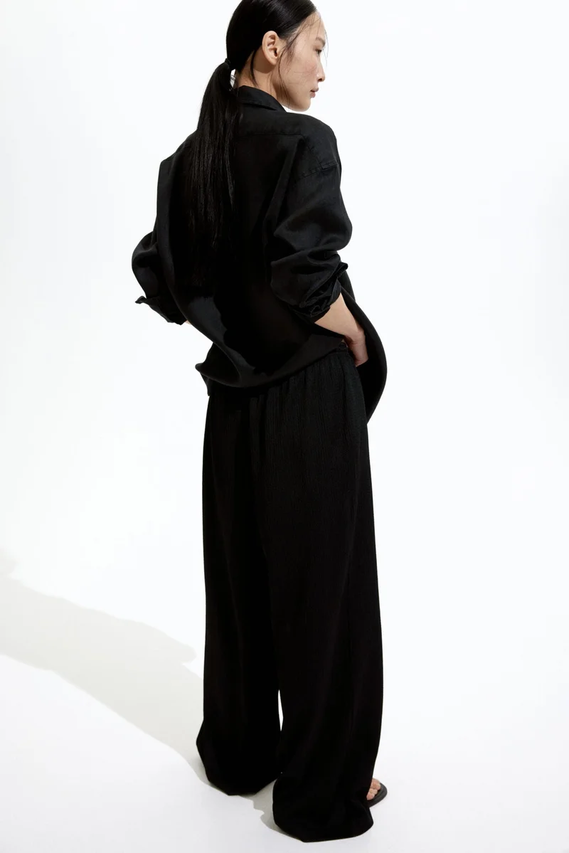 H&M Wide pull-on trousers