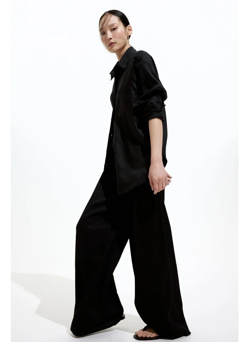 H&M Wide pull-on trousers