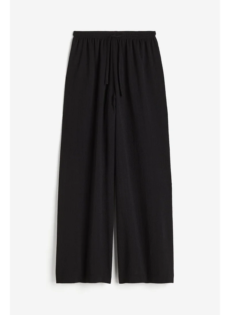 اتش اند ام Wide pull-on trousers