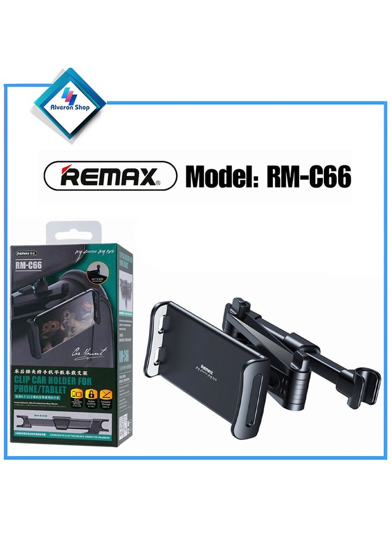 REMAX - REMAX RM-C66 Car Mobile Phone Tablet Holder - Image 1