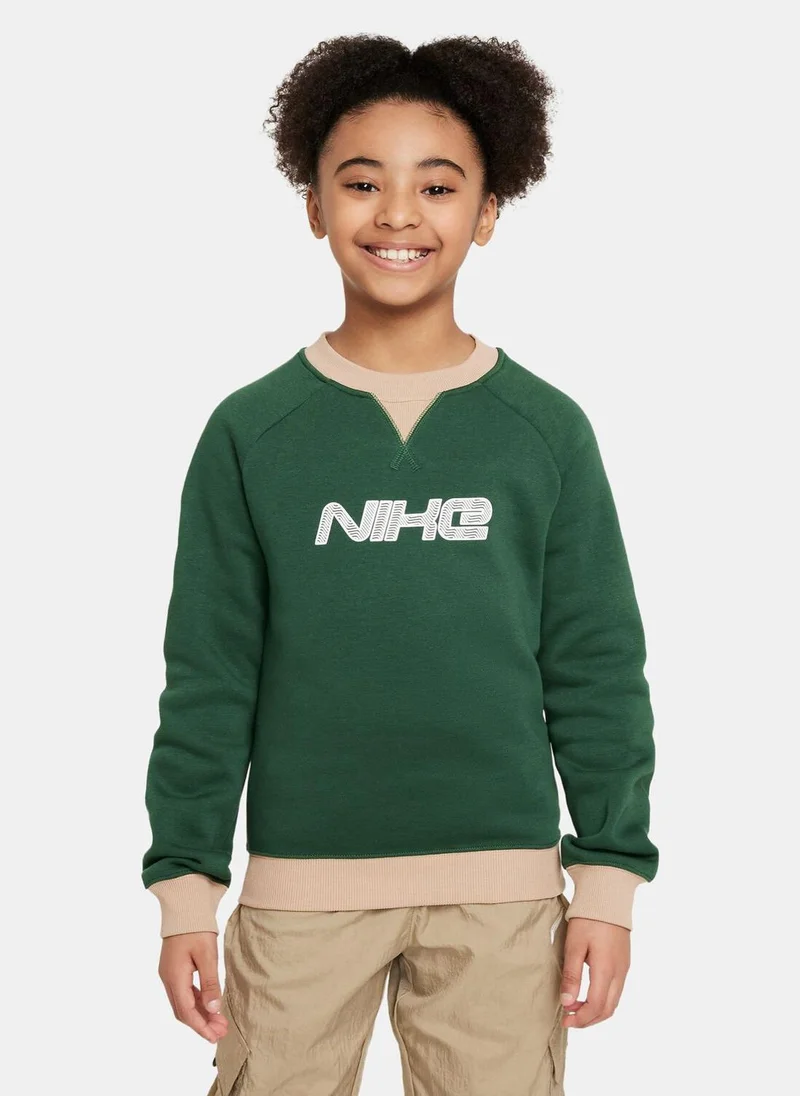 Nike Kids' Sportswear Amplify Sweatshirt