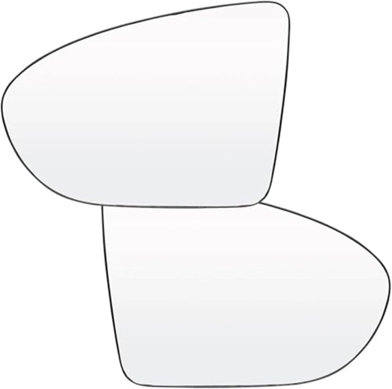 Wivplex Heated Convex Rearview Mirror Glass for Nissan Dualis J10 - Image 4