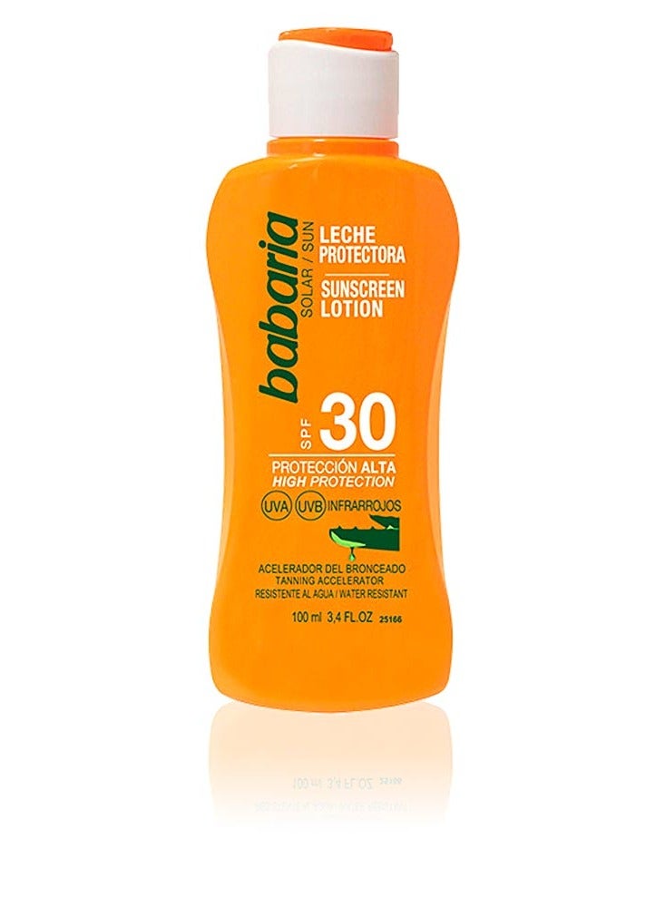 Babaria Sun Sunscreen Lotion SPF30 100ml - Image 1