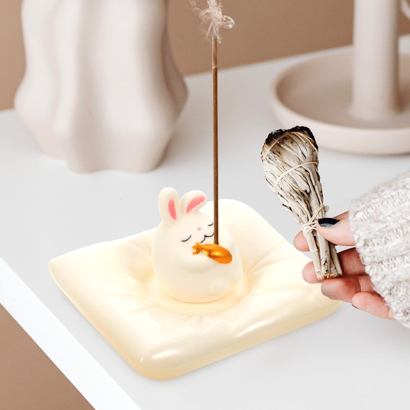 Ceramic Incense Stick Holder Incense Burner Ceramic Craft Decor Ceramic Censer - Image 3