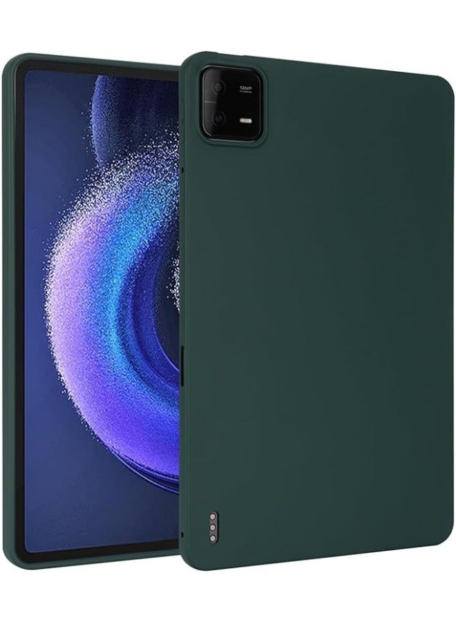 general Compatible with Xiaomi Pad 6/6 Pro 11 inch 2023 Case Liquid Silicone, Soft Smooth Touch Mi Pad 6/6 Pro Tablet Case Silicone Shockproof Thin Cover - Image 1