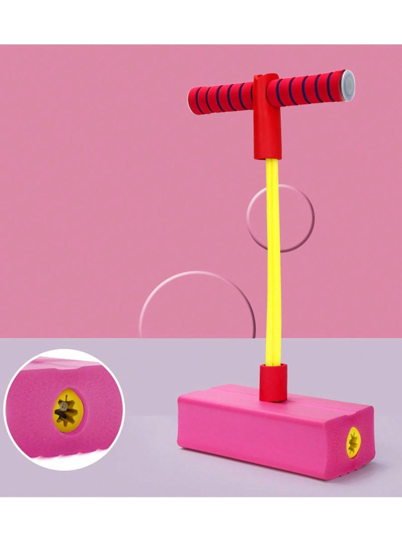 Foam Pogo Jumper for Kids – Fun & Safe Jumping Toy with Squeaky Sound, Enhances Balance & Coordination, Soft Foam Base for Indoor & Outdoor Play, Ideal for Fitness, Sensory Training & Active Fun, Perfect Gift for Birthdays, Christmas & Holidays (Ages 3+)