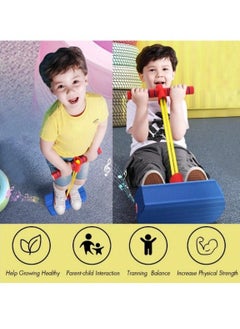 Generic Foam Pogo Jumper for Kids – Fun & Safe Jumping Toy with Squeaky Sound, Enhances Balance & Coordination, Soft Foam Base for Indoor & Outdoor Play, Ideal for Fitness, Sensory Training & Active Fun, Perfect Gift for Birthdays, Christmas & Holidays (Ages 3+)  - Image 3