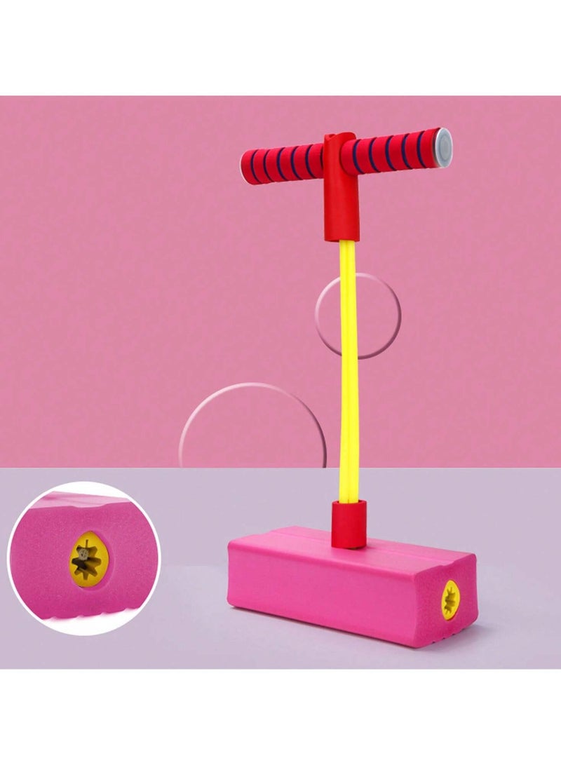 Foam Pogo Jumper for Kids – Fun & Safe Jumping Toy with Squeaky Sound, Enhances Balance & Coordination, Soft Foam Base for Indoor & Outdoor Play, Ideal for Fitness, Sensory Training & Active Fun, Perfect Gift for Birthdays, Christmas & Holidays (Ages 3+)