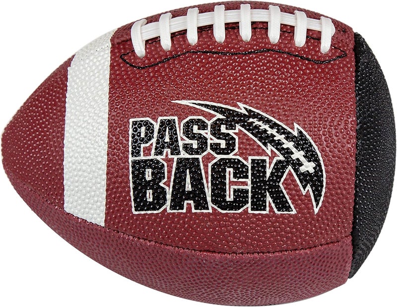Passback Junior Rubber Football, Ages 9-13, Youth Training Football, (Ships Deflated) - Image 1