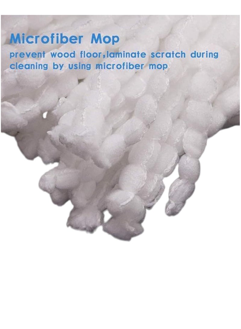 VENDIX Replacement Spin Mop Head, Pack of 3 Microfiber Round Mop Heads, Replacement Spin Mop Heads  - Image 2