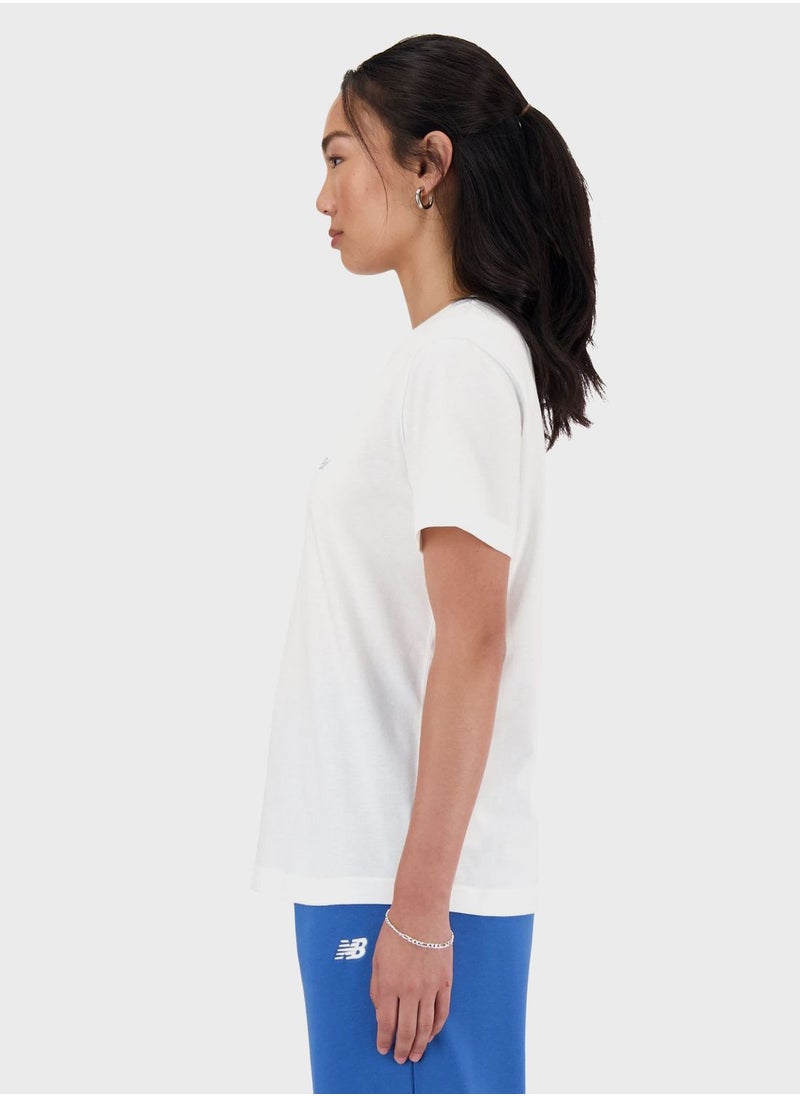 New Balance - Logo Script T-Shirt - Image 1