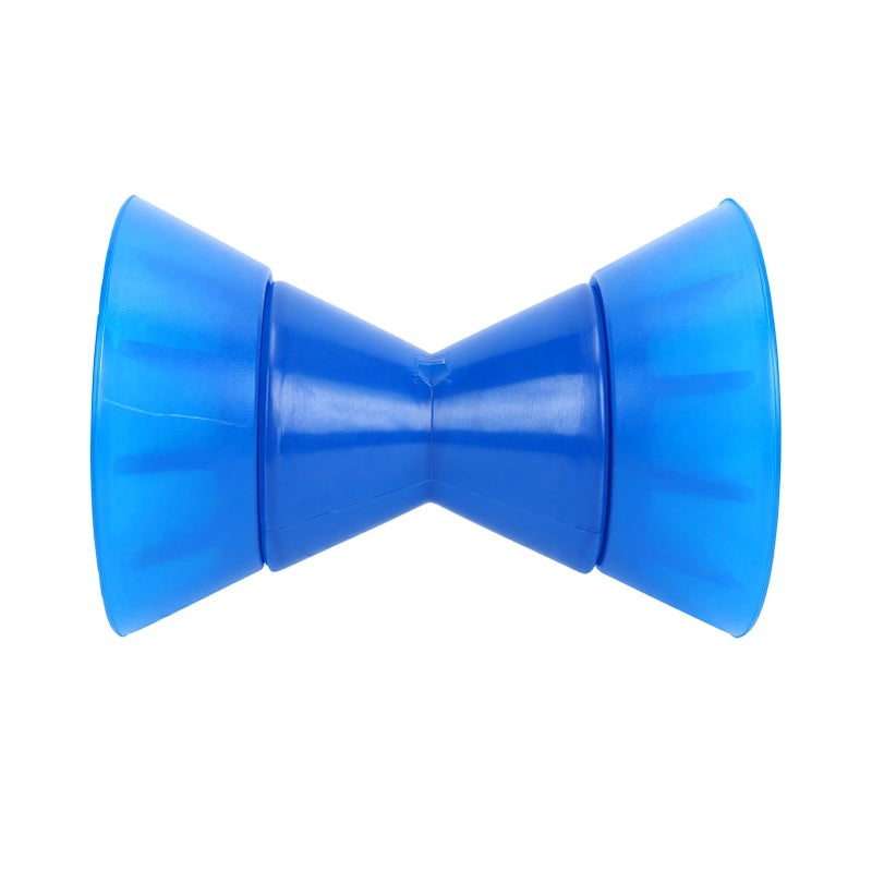 Boat Trailer Bow Roller, PU Trailer Roller Assembly with Spoke & 1/2 Inch Shaft for Boat Launching and Loading - Image 1