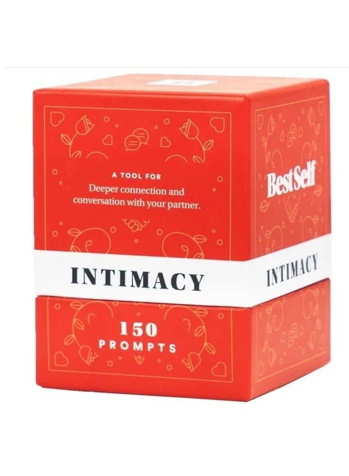 Couples Game Deck by BestSelf - 150 Engaging Conversation Starters For Couples to Strengthen Their Relationship Trust & Openness - Best Couples Gifts and Couple Game - Image 1