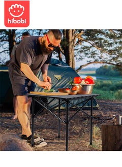 hibobi Folding Camping Table Portable Picnic Table for Outdoor Camping Picnic 53*51*50cm  - Image 4