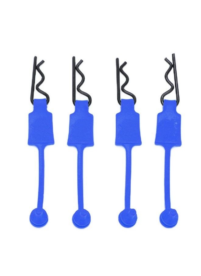 Dilwe - 4Pcs 1/10 Rc Car Shell Bolt Rc Car Shell Bolt Clip Model Car Body Clips Pins Compatible With Arrma Axial Scx10 Redcat Gen8 Rc Car(Dark Blue) - Image 1