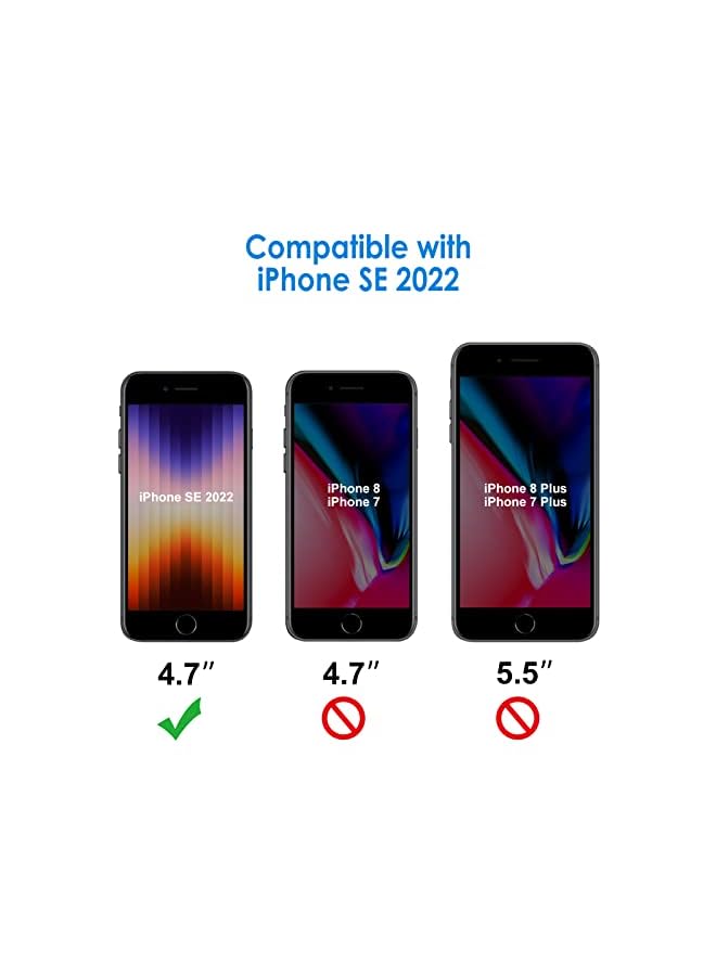 Jetech Privacy Screen Protector For Iphone Se 3 (2022 3Rd Edition) 4.7-Inch, Anti Spy Tempered Glass Film, Case Friendly, 2-Pack - Image 2