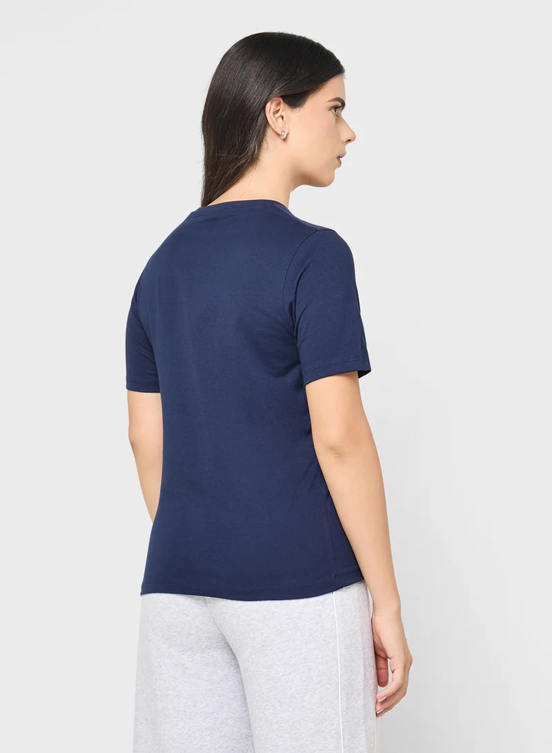 ريبوك Wren 2 Colour Logo T-Shirt