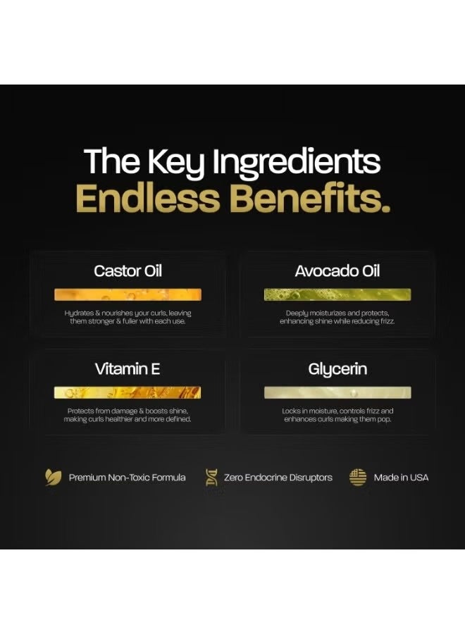 استنادا الي مكيف ترك في، التحكم الفوري في التجفيف، ترطيب وتغذية الشعر، مكيف ترك في ممتاز للرجال، شعر صحي خالي من التجفيف في دقائق (حزمة 6.8 فلتر أوز من 1) - Image 3