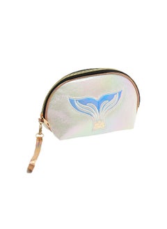 VILILY Fishtail Laser Cosmetic Bag - Fashionable Large Capacity Storage Bag  - Image 1