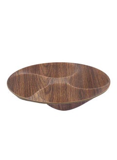 Tokyo Yin Yang 4-Compartment Dish, Mahogany - 23x23 cm - pzsku/Z493AB197AED9BC458170Z/45/_/1700655469/e1fd502c-a225-468f-b7d5-190ea570cd22