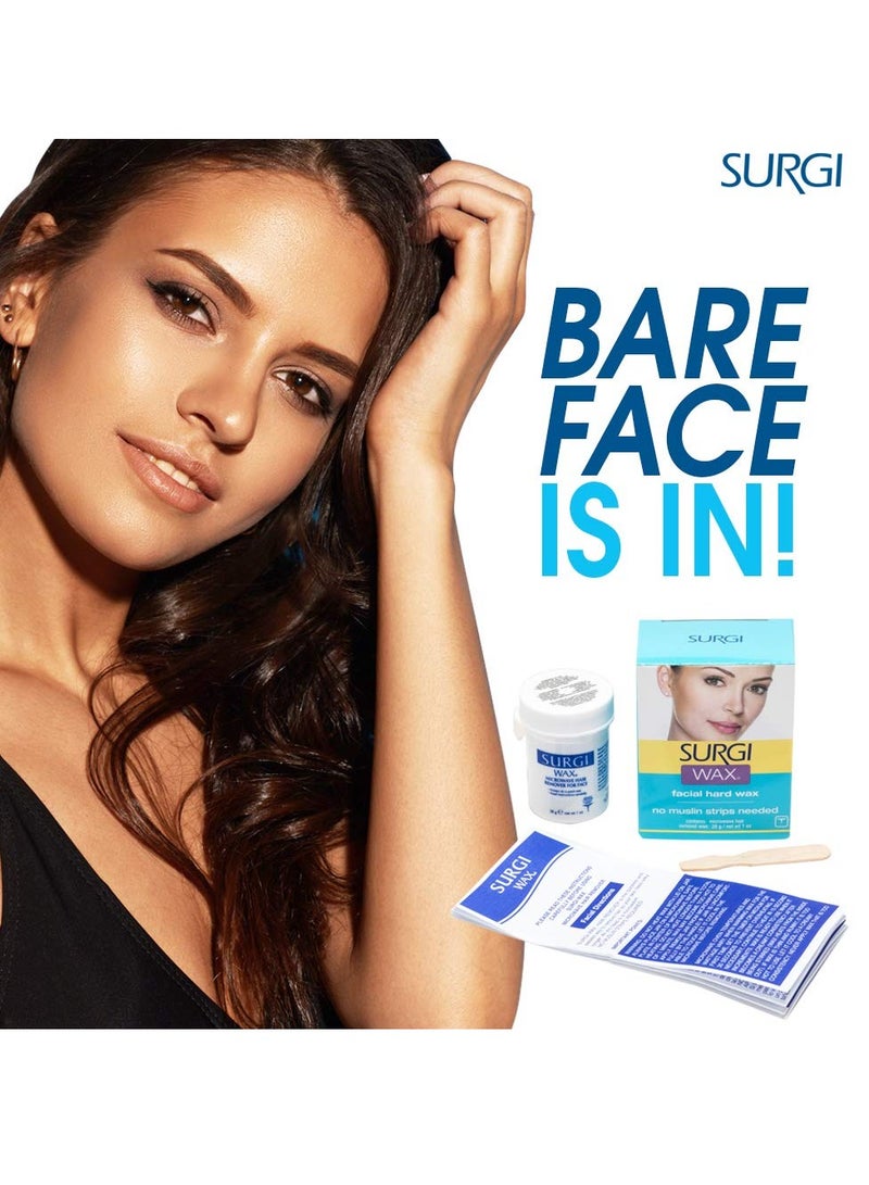 Surgi Surgi Microwave Facial Hard Hair Removal Wax 1 Oz, 2 Pack - Image 2