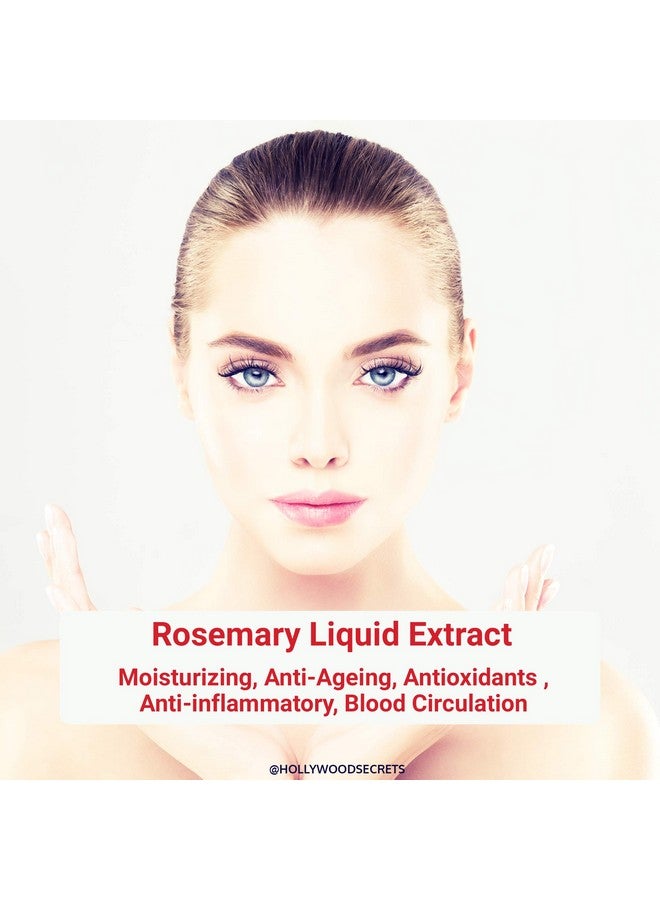 Hollywood Secrets Pure 85% Rosemary Liquid Botanical Extract | Moisturizing | Hair Growth | Anti-Ageing |100Ml - Image 3