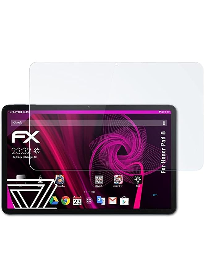 erorex 1 Plus 1 Case For Honor Pad 8 Ultra Silm Soft Cover Anti Scratch Tablet Case For Honor Pad 8 With Tempered Glass Screen Protector Scratch Resistant Honor Pad 8 Clear2  - Image 4
