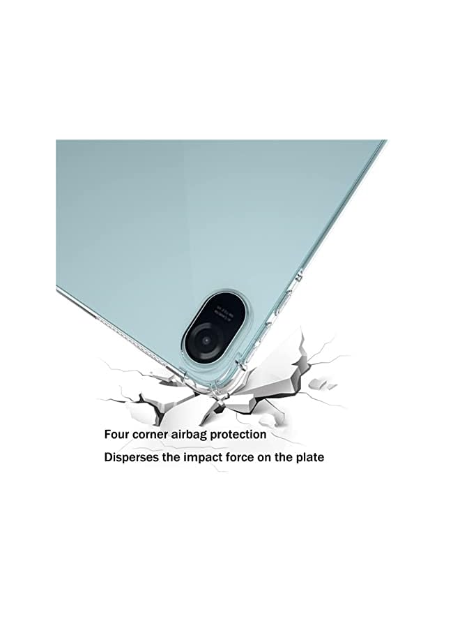 erorex 1 Plus 1 Case For Honor Pad 8 Ultra Silm Soft Cover Anti Scratch Tablet Case For Honor Pad 8 With Tempered Glass Screen Protector Scratch Resistant Honor Pad 8 Clear2  - Image 2