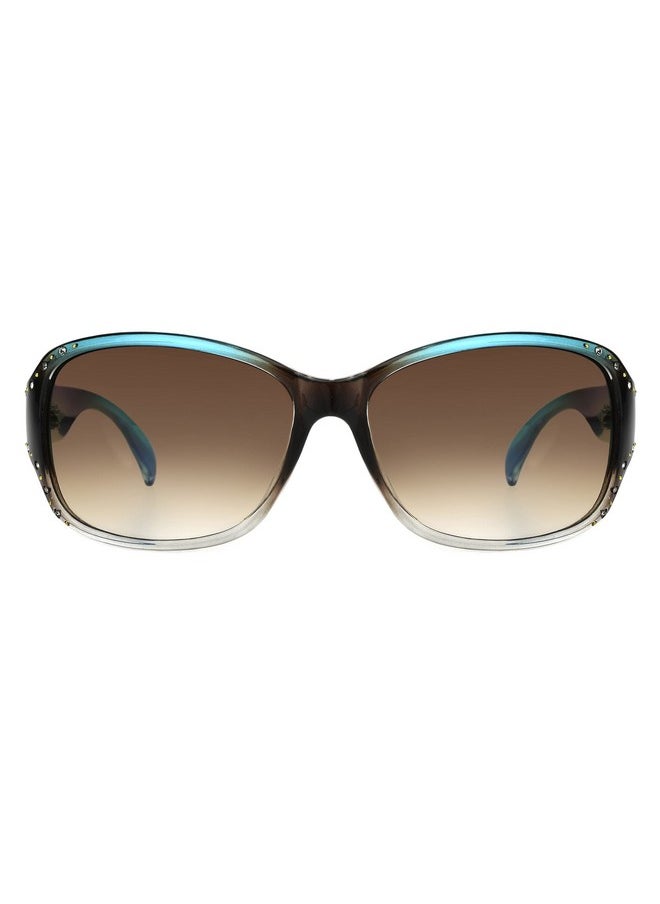 Women'S Studded Square Sunglasses Turquoise Blue Crystal 59 - pzsku/Z493ACA763322881A1363Z/45/_/1718602493/ce838025-0045-4a4b-9317-4943c48723b1