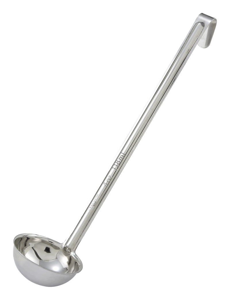Winco - LDI-4 Winco Stainless Steel Ladle, 4-Ounce - Image 2